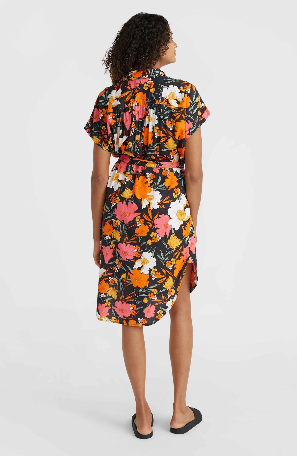Cali Beach Shirt Dress | Black Bluemchen