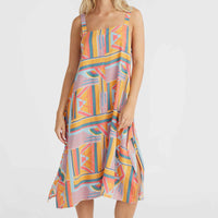 Miranda Women Of The Wave Dress | Yellow Art Geo