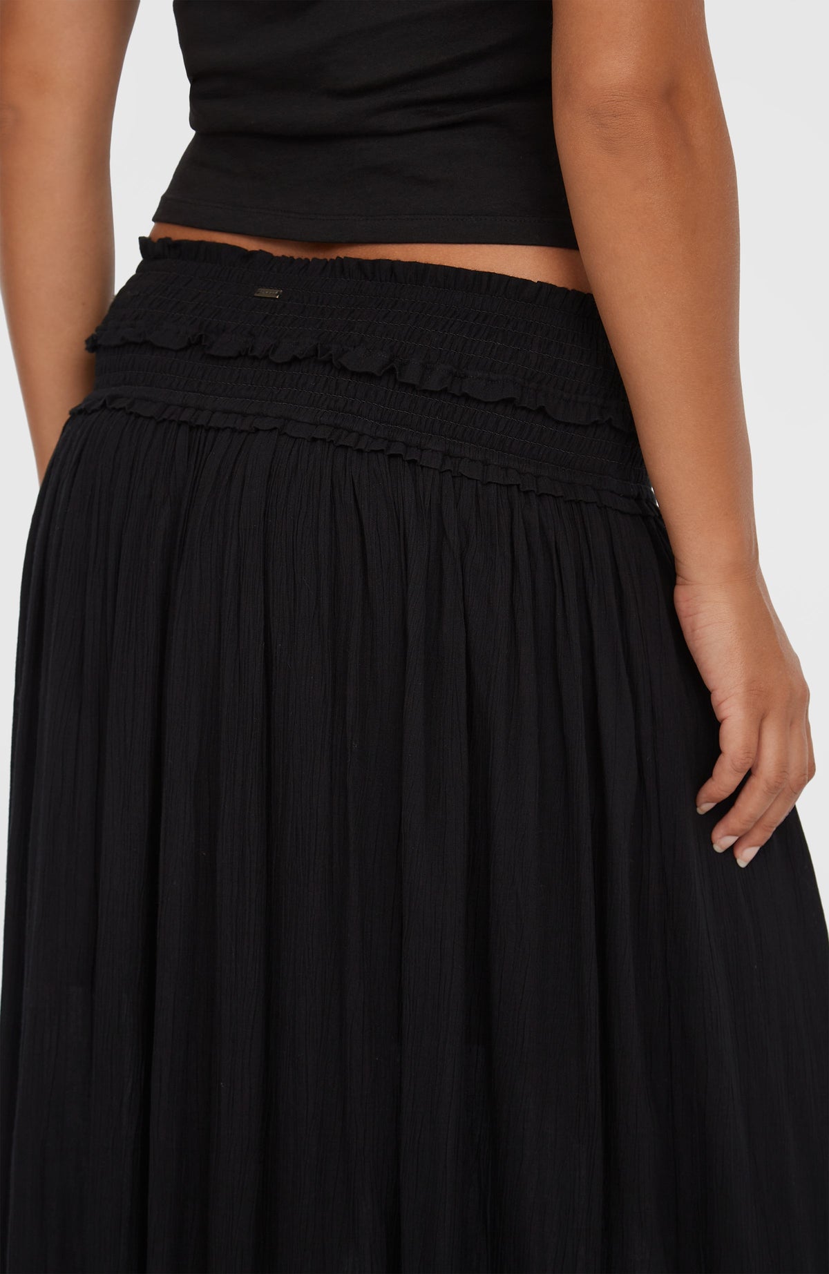 Devyn Maxi Skirt | Black Out – O'Neill