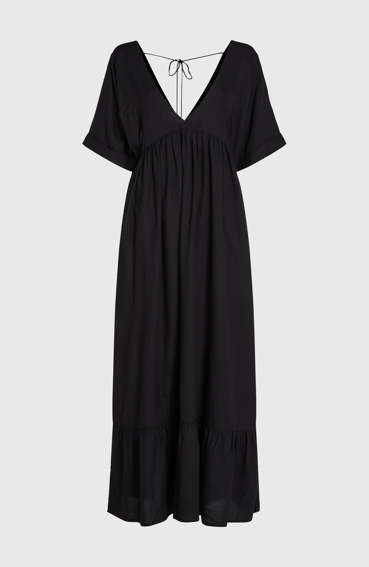 Women of the Wave Maxi Dress | Black Out