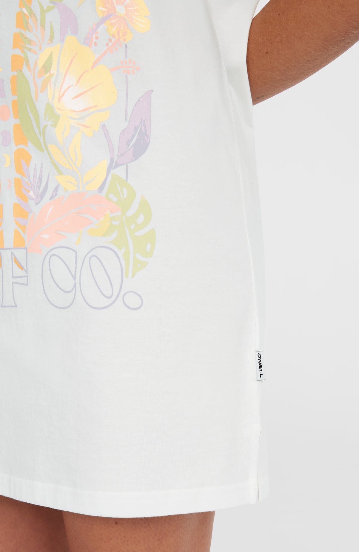 Beach Vintage Tee Dress | Snow White