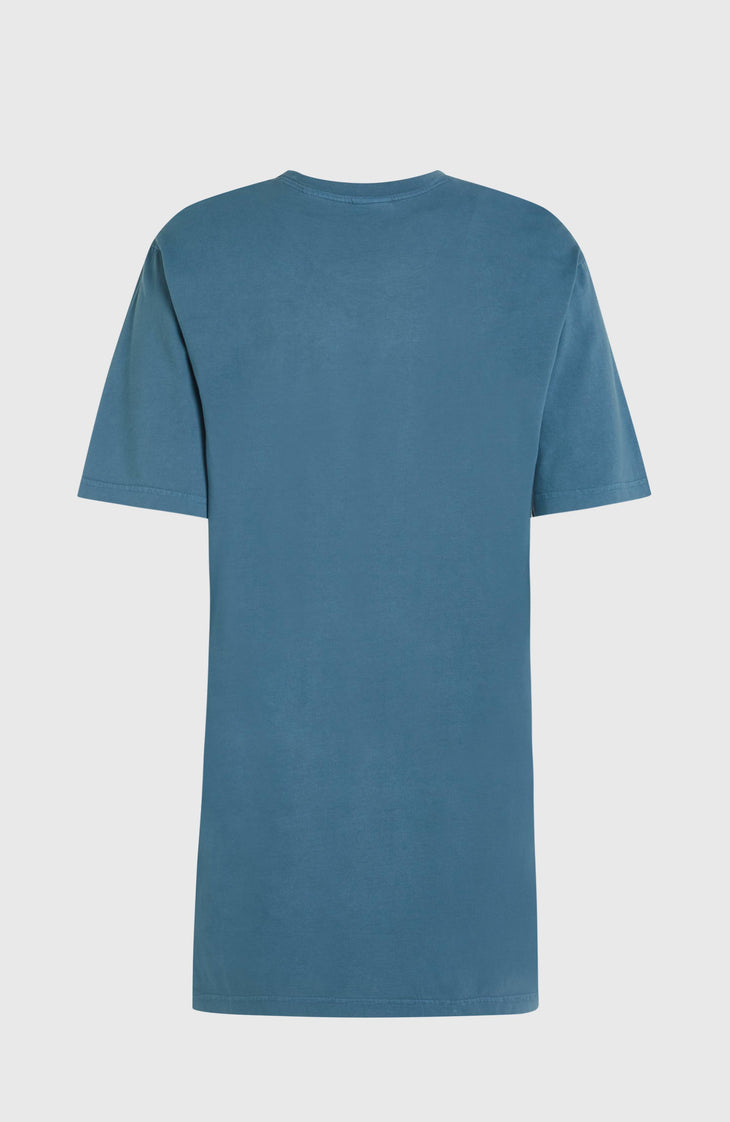 Beach Vintage Tee Dress | Copen Blue
