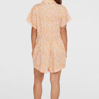 Women of the Wave Romper | White Abstract Wave