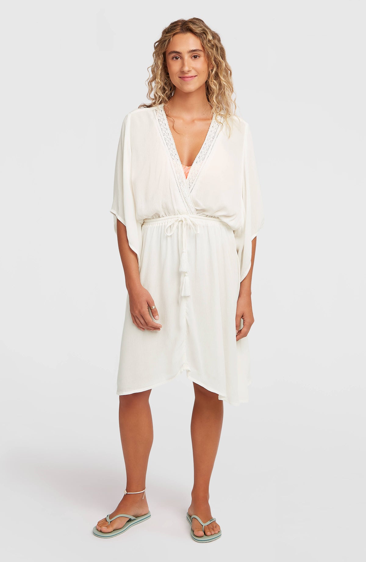 Essentials Tokeena Cover Up Dress | Snow White