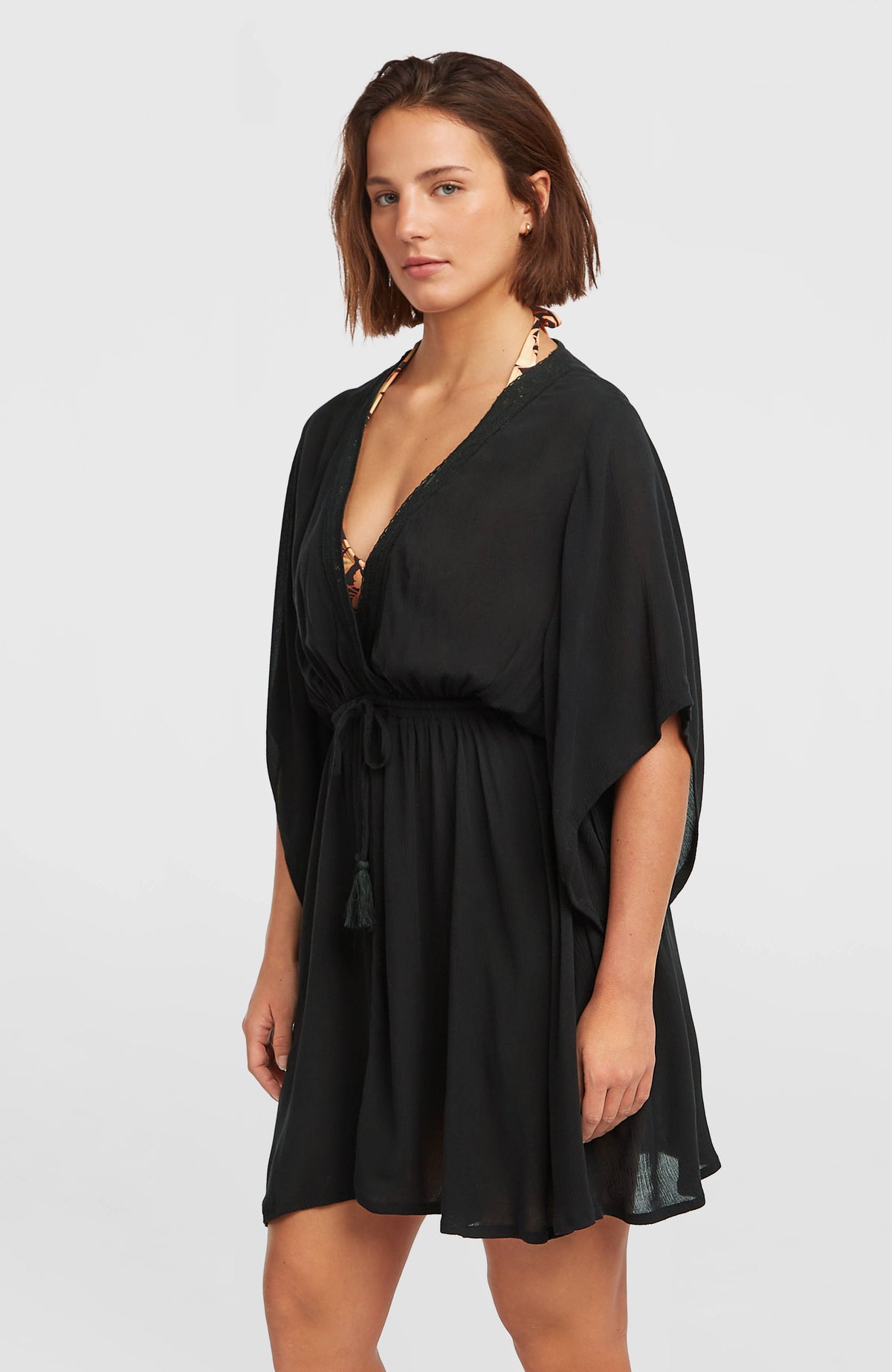 Essentials Tokeena Cover Up Dress | Black Out