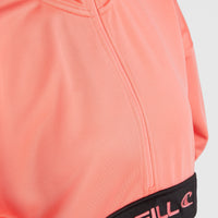 Rutile Half Zip Fleece | Georgia Peach