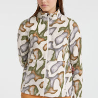 Clime Printed Full-Zip Fleece | Hiker Camo