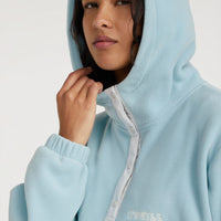 Superfleece Half Zip Hoodie | Adley Blue