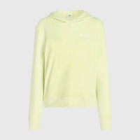 Velour Hoodie Fleece | Lime Wash