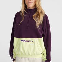 O'Riginals Polartec® 100 Half-Zip Fleece | Aubergine Colour Block