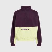 O'Riginals Polartec® 100 Half-Zip Fleece | Aubergine Colour Block