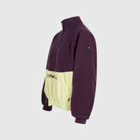 O'Riginals Polartec® 100 Half-Zip Fleece | Aubergine Colour Block