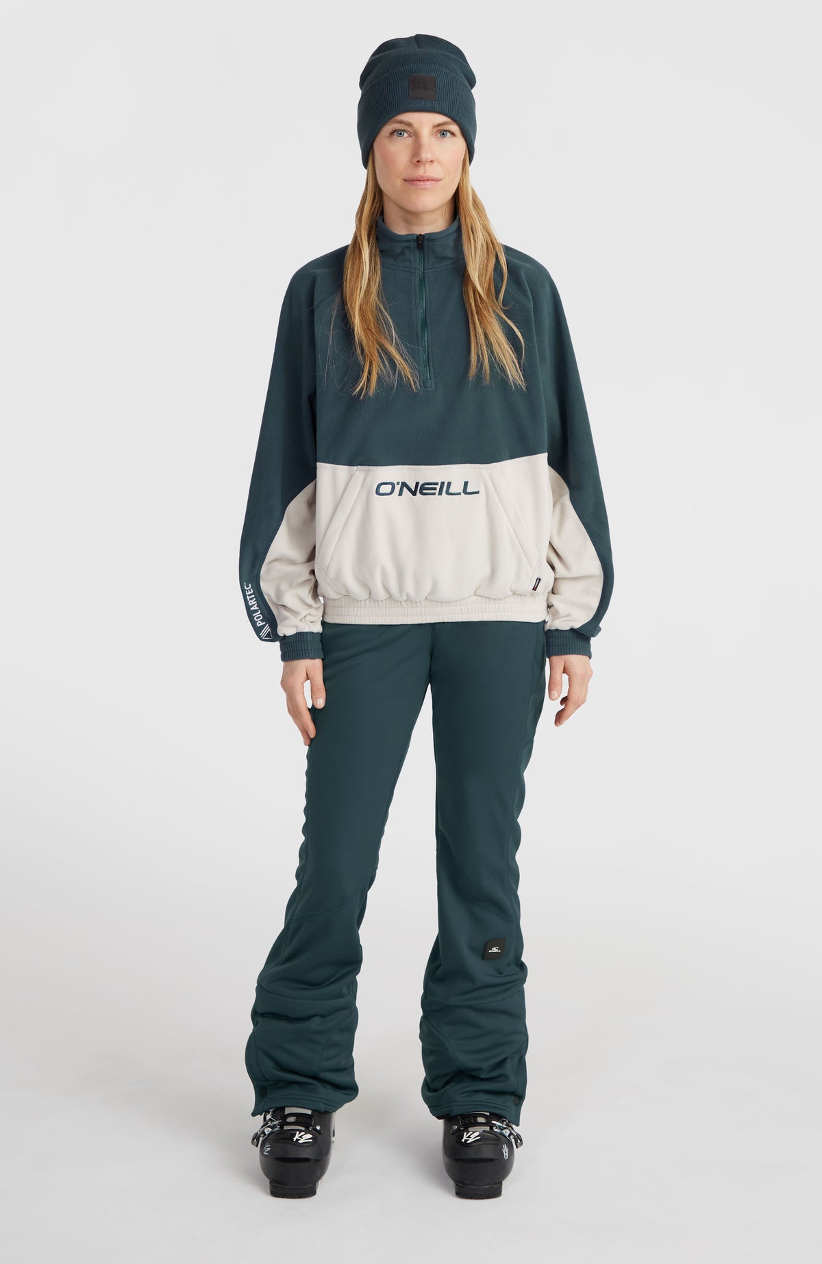 O'Riginals Polartec® 100 Half-Zip Fleece | Alma Steel Colour Block