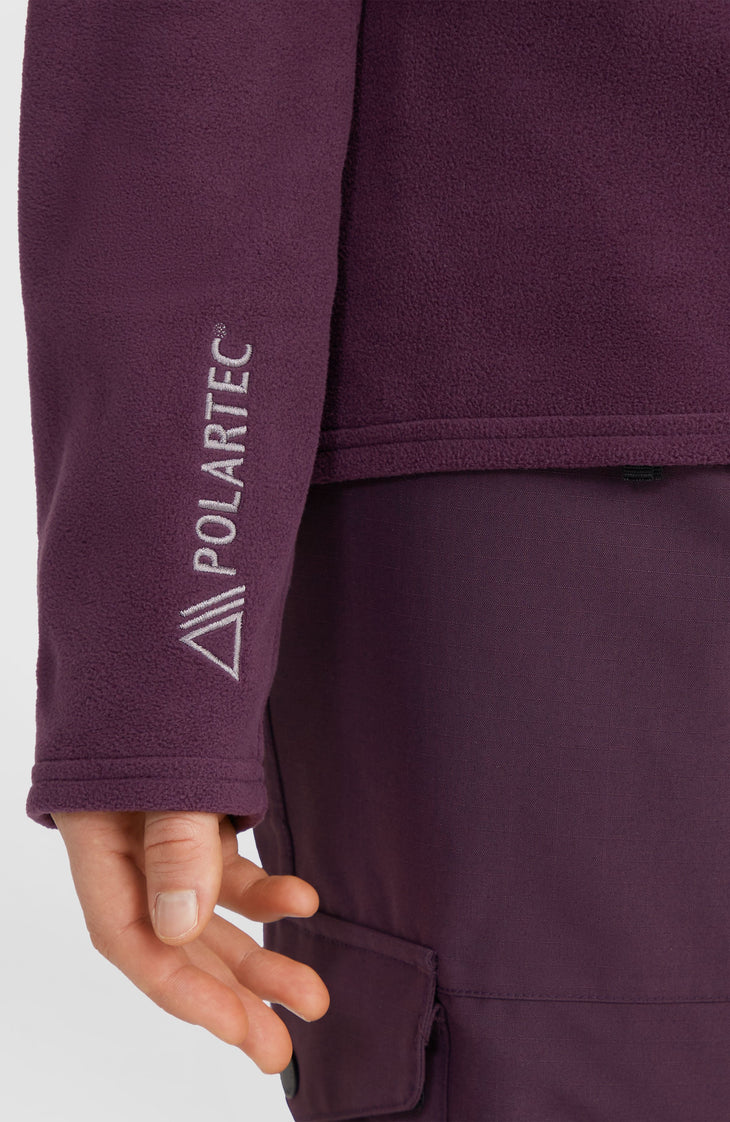 Jack's Polartec® 100 Full-Zip Fleece | Aubergine