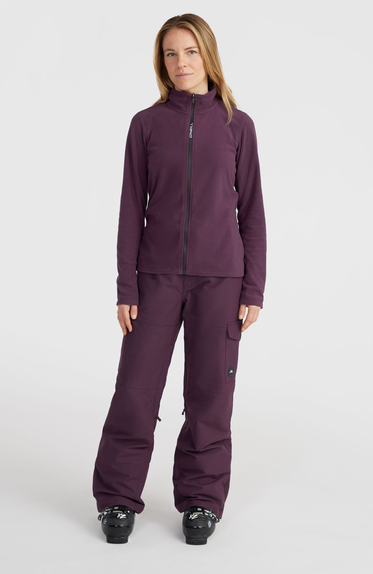 Jack's Polartec® 100 Full-Zip Fleece | Aubergine