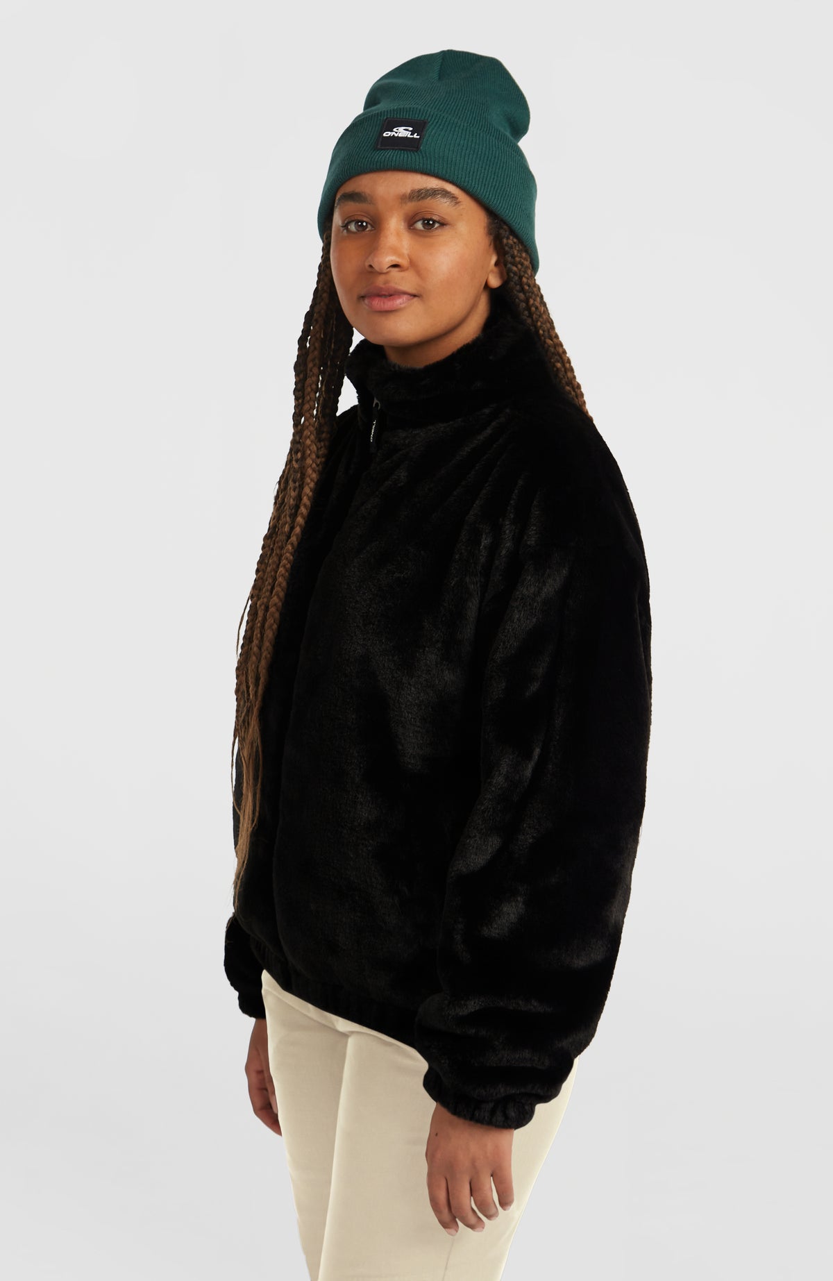 FWC'Cruz Faux Fur Fleece | Black Out