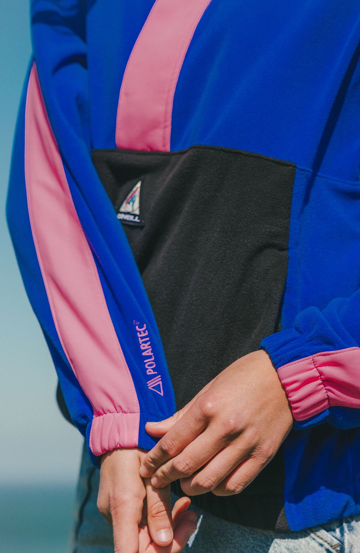 FWC'Play Polartec® High-Zip Fleece | Active Blue Colour Block
