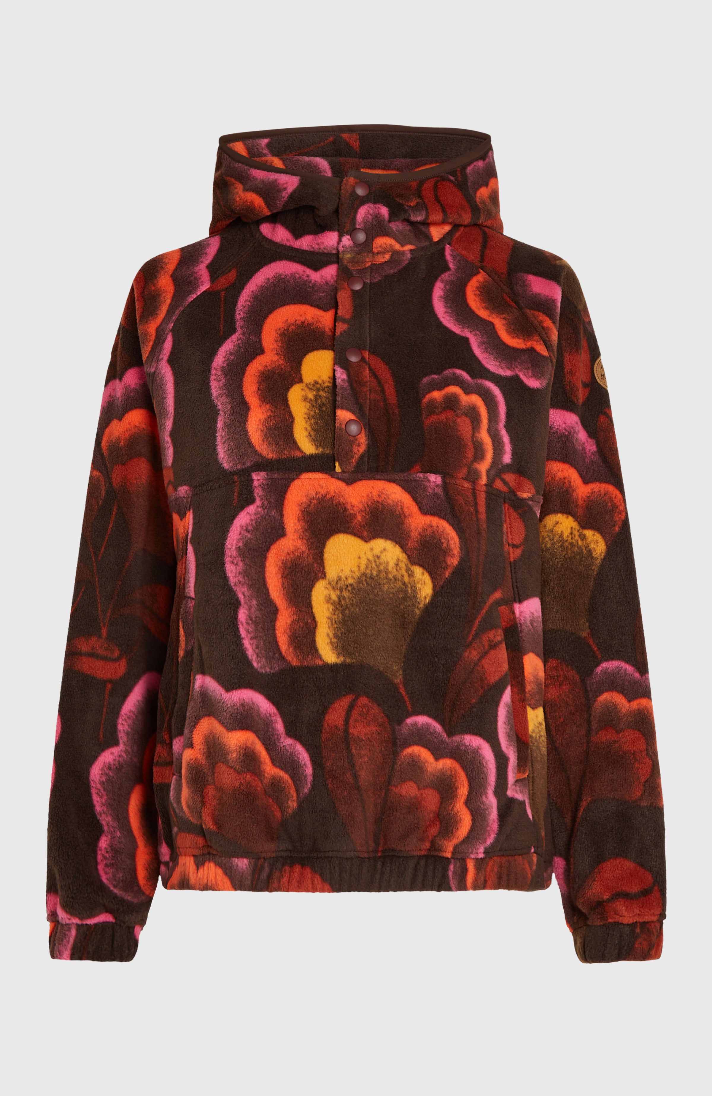 O'Riginals Superfleece Hoodie | Brown Originals Flower – O'Neill