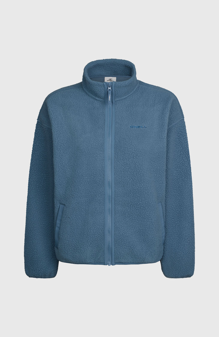 Must-Have High-Pile Full-Zip Fleece | Mozart Blue
