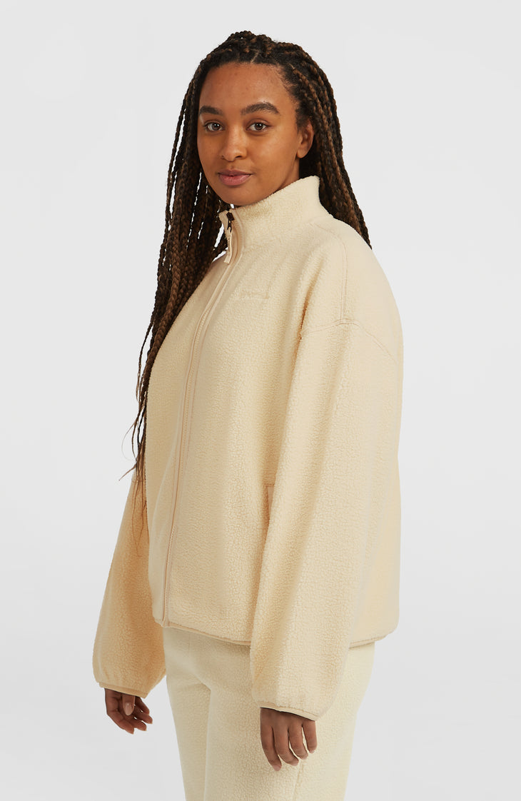 Must-Have High-Pile Full-Zip Fleece | Macaron