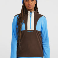 FWC'Cruz Triple Polartec® Half-Zip Fleece | Blue Poppy Colour Block