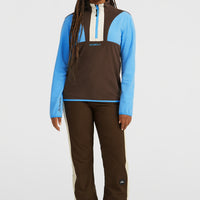 FWC'Cruz Triple Polartec® Half-Zip Fleece | Blue Poppy Colour Block
