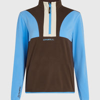 FWC'Cruz Triple Polartec® Half-Zip Fleece | Blue Poppy Colour Block