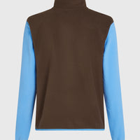 FWC'Cruz Triple Polartec® Half-Zip Fleece | Blue Poppy Colour Block