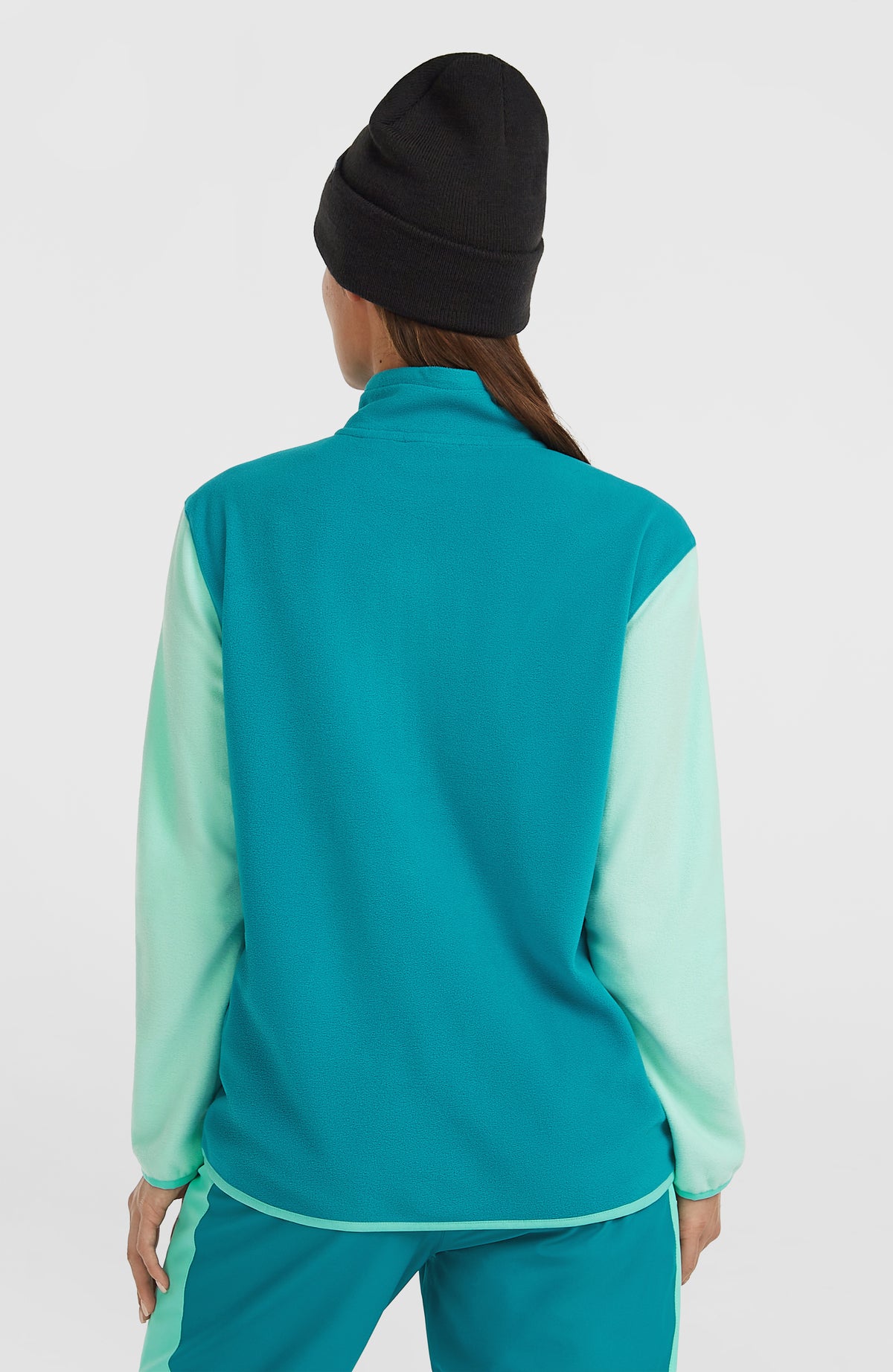 FWC'Cruz Triple Polartec® Half-Zip Fleece | Retro Mint Colour Block
