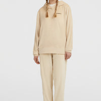 FWC'Cruz Velour Hoodie | Macaron