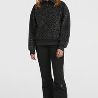 Must-Have Half-Zip Fleece | Black Animalica