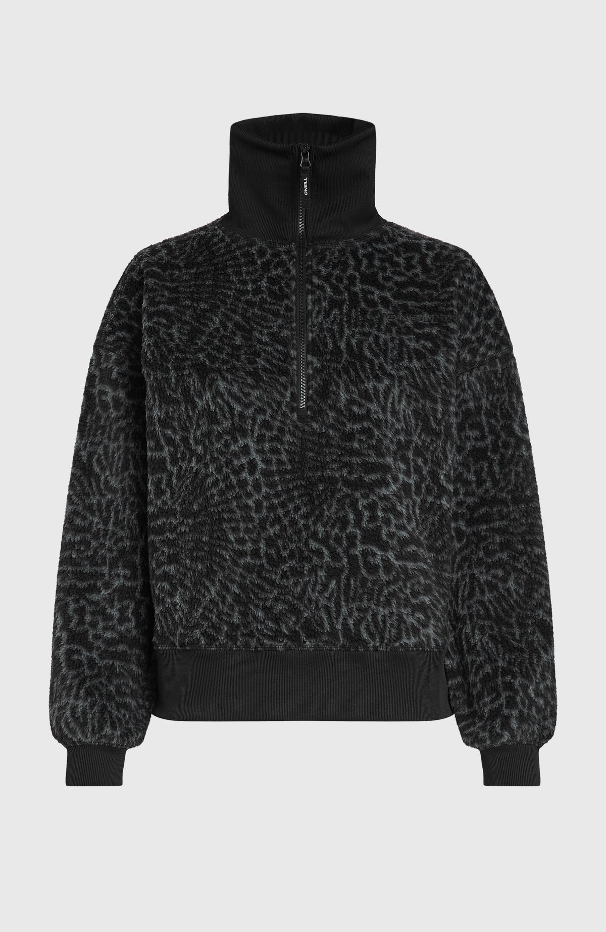 Must-Have Half-Zip Fleece | Black Animalica