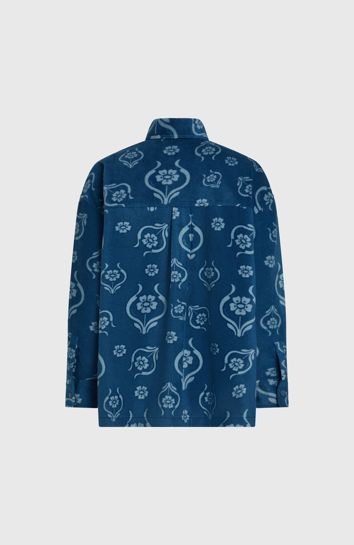 O'Riginals Superfleece Shirt | Blue Artdeco Floral