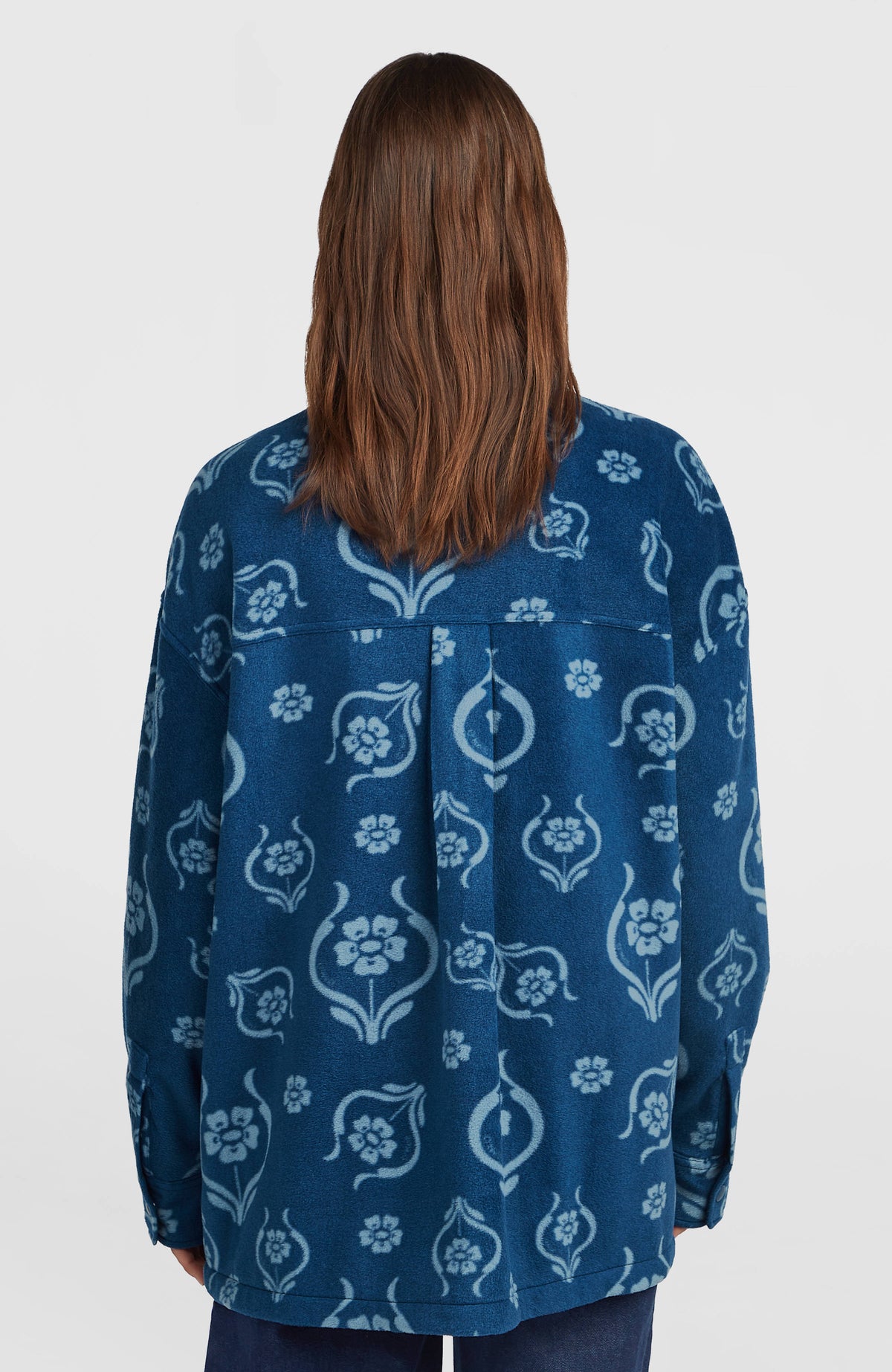 O'Riginals Superfleece Shirt | Blue Artdeco Floral