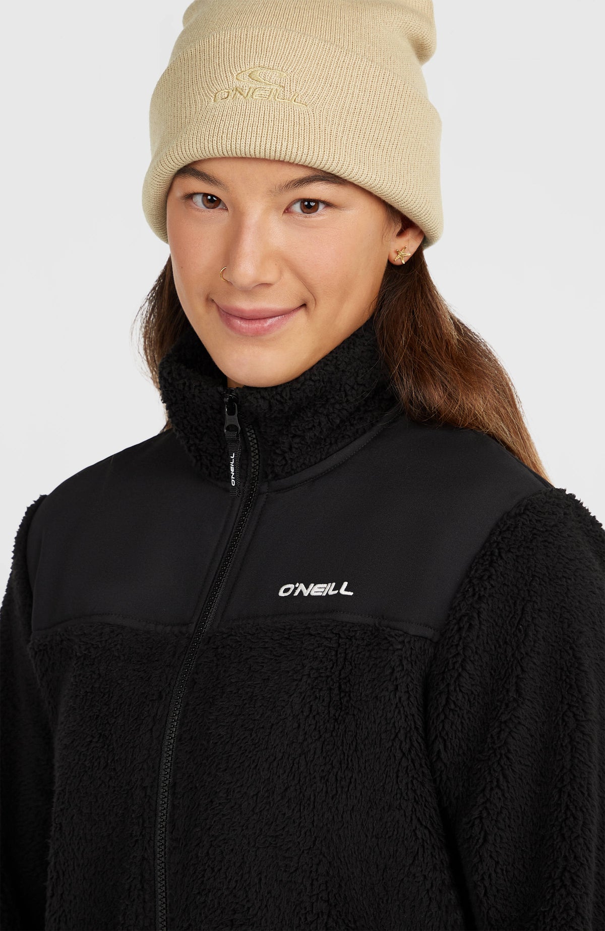 FWC'Cruz Fuzzy Full-Zip Fleece | Black Out