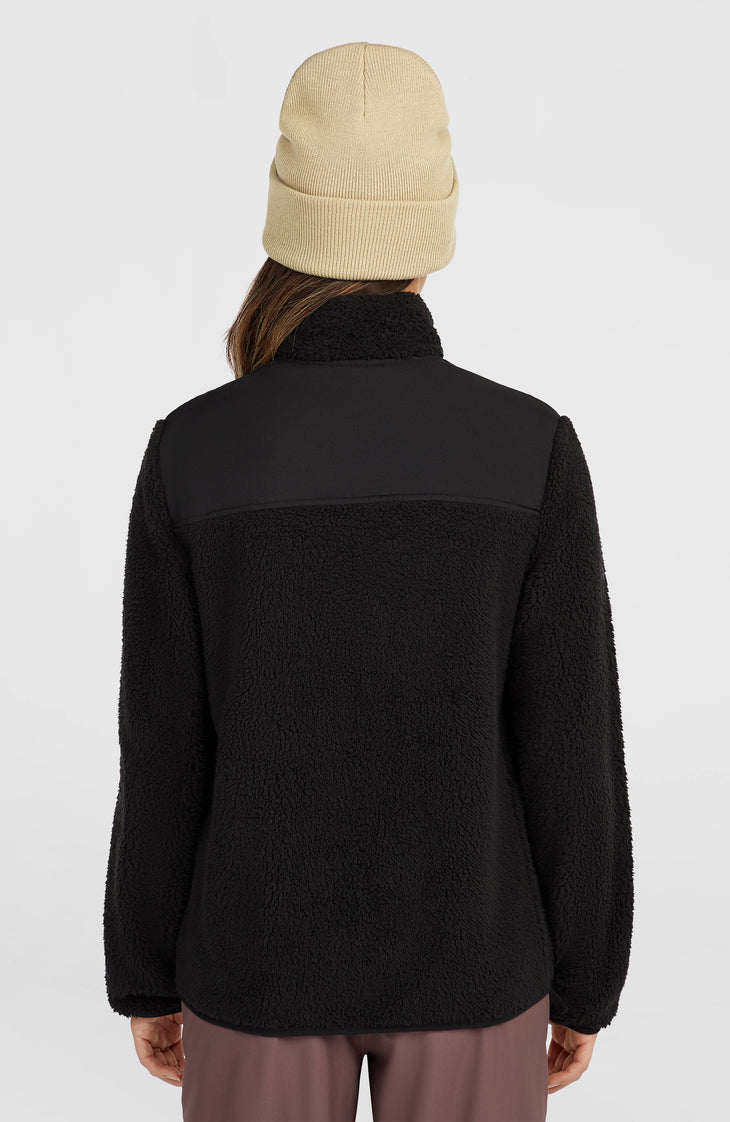 FWC'Cruz Fuzzy Full-Zip Fleece | Black Out