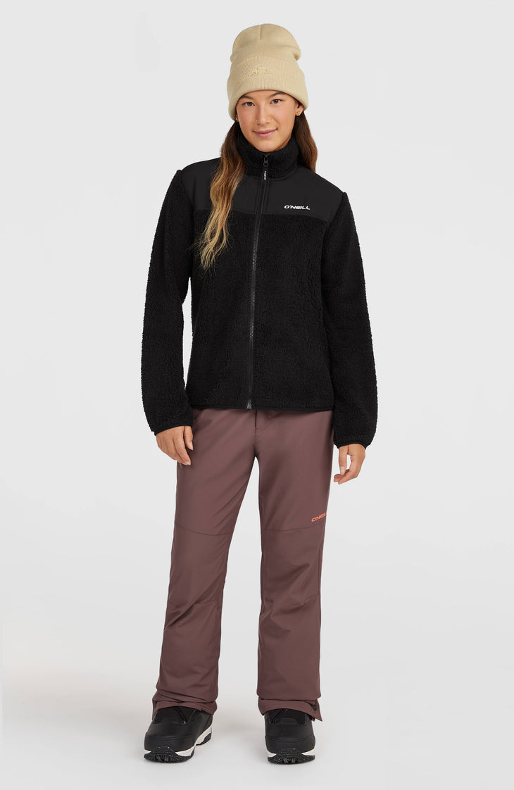 FWC'Cruz Fuzzy Full-Zip Fleece | Black Out