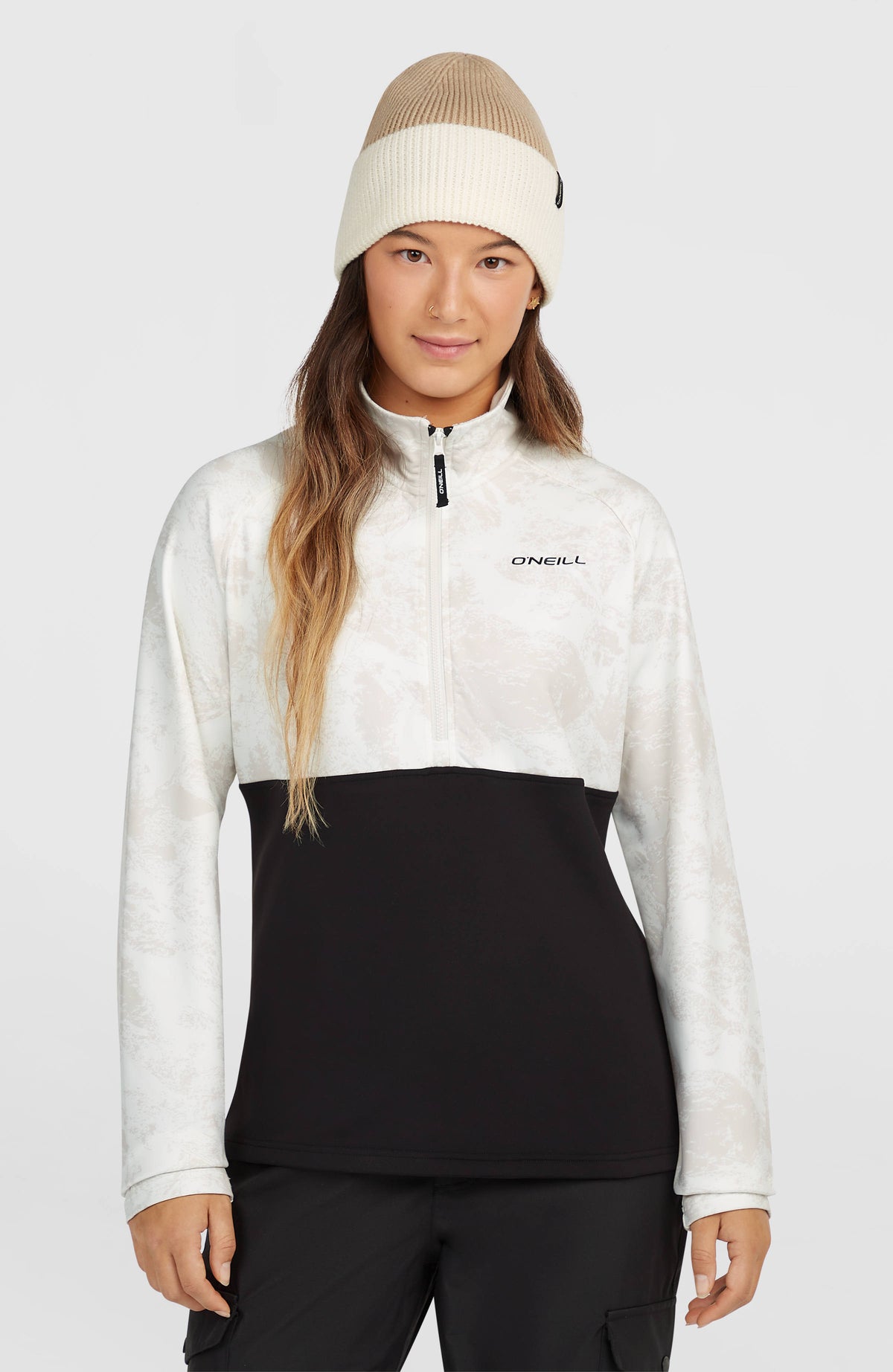 FWC'Cruz Printed Half-Zip Fleece | White Mountain Landscape