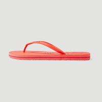 Profile Logo Sandals | Neon Coral