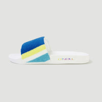 Brights Slides | Blue Towel Stripe