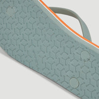 Profile Graphic Sandals | Orange Multistripe