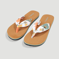 Ditsy Sun BLOOM™ Sandals | White Bluemchen