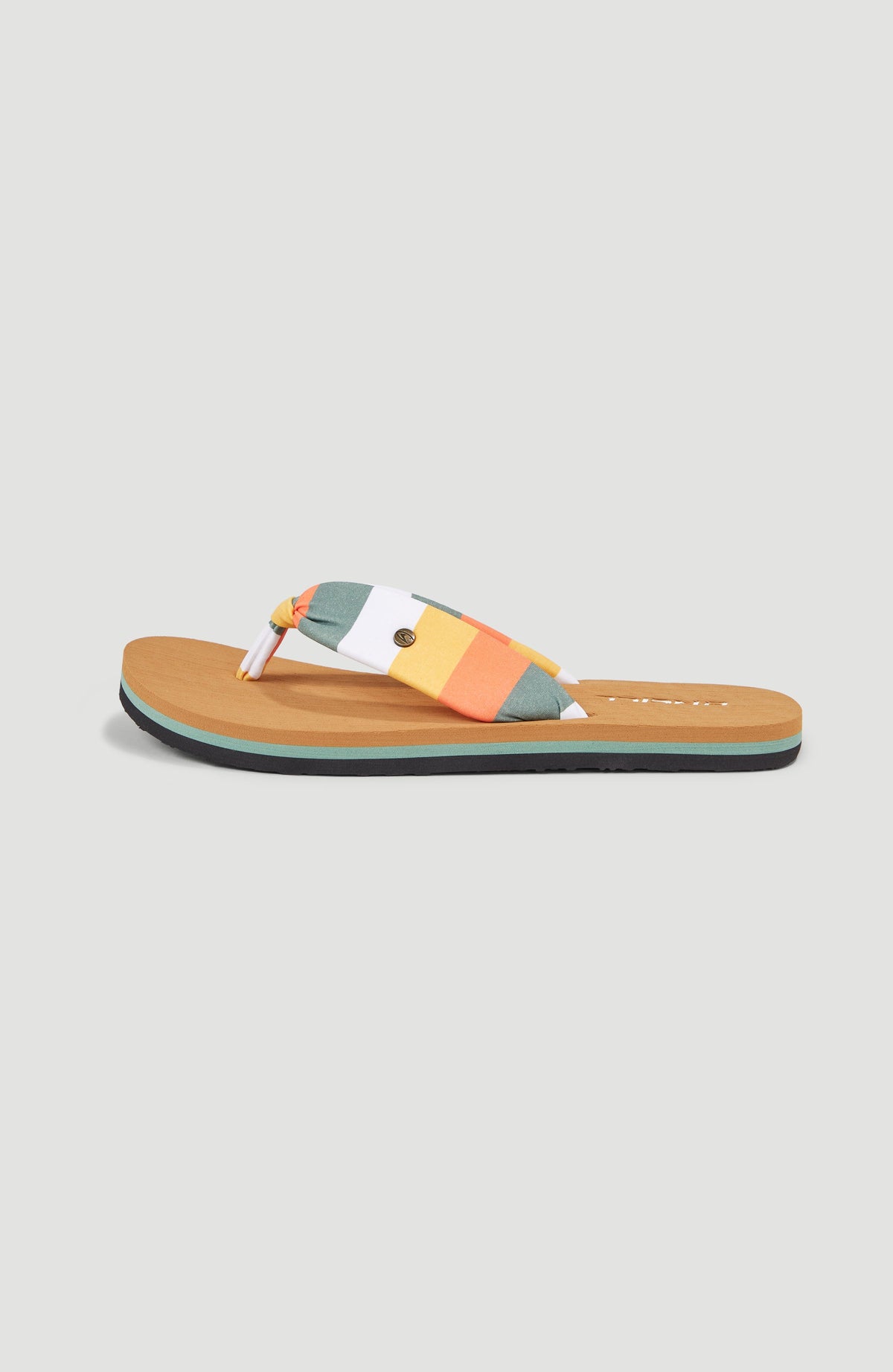 Ditsy Sun BLOOM™ Sandals | Orange Multistripe