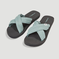 Ditsy BLOOM™ Slides | Lily Pad