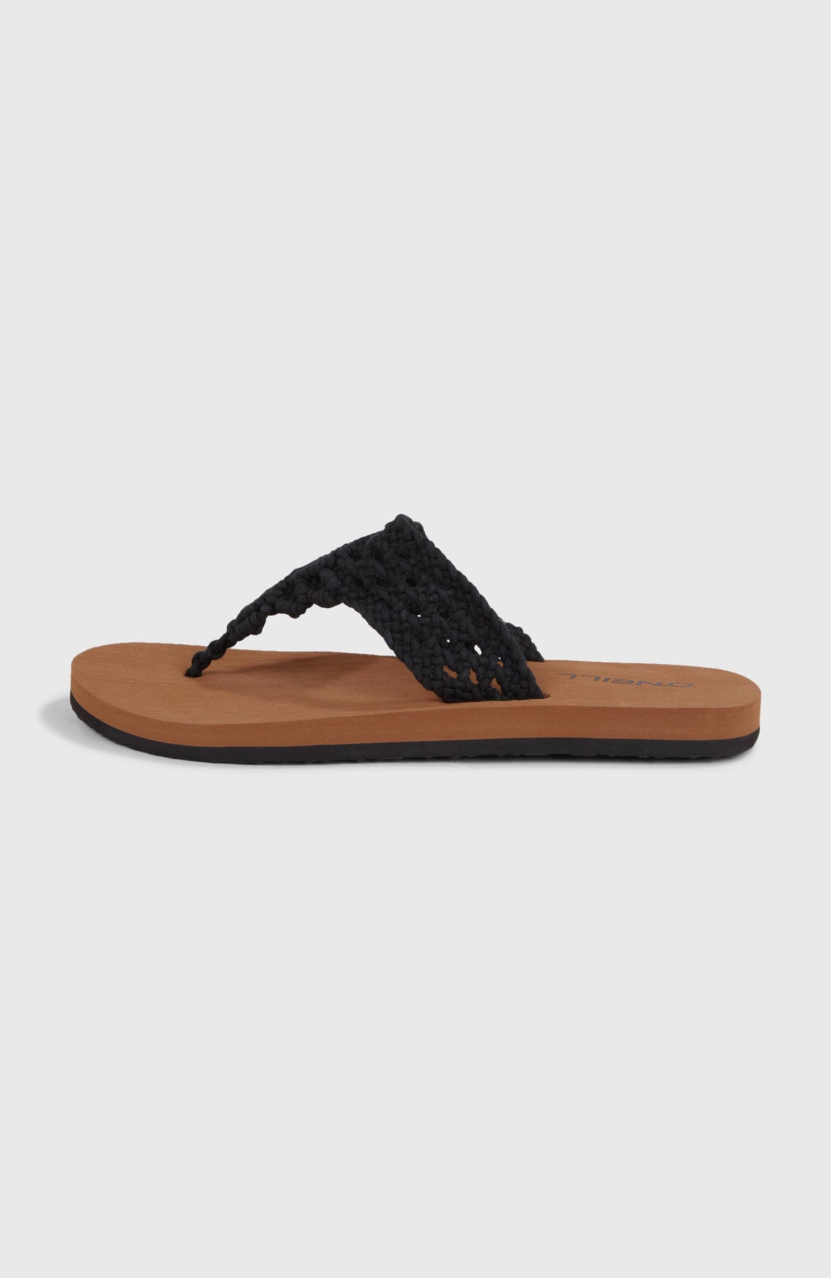 Ditsy Crochet Sandals | Black Out