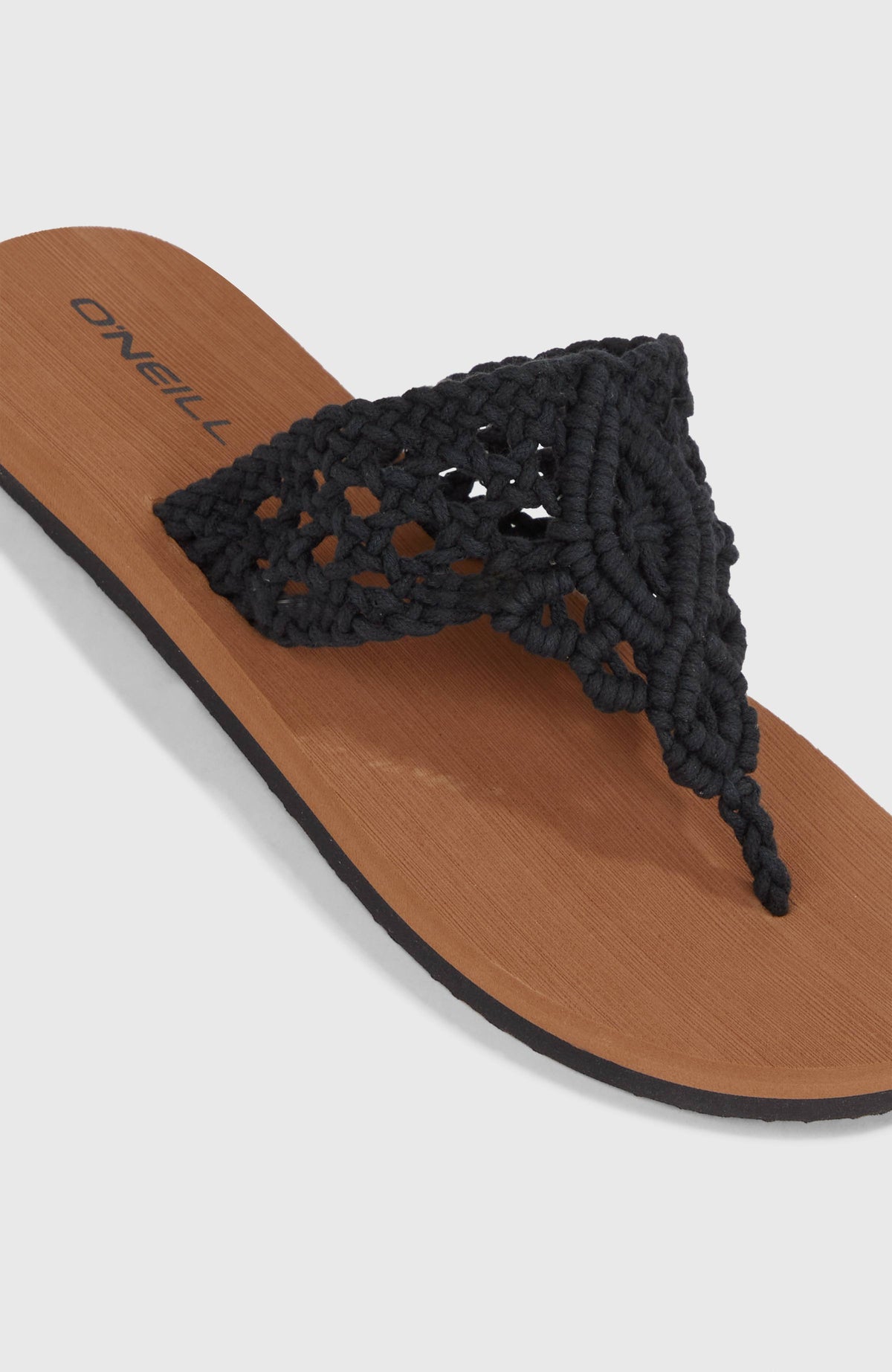 Ditsy Crochet Sandals | Black Out