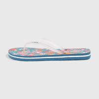 Profile Graphic Sandals | Blue Painted Tropics