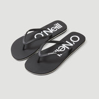 Profile Logo Sandals | Black Out