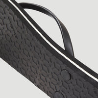 Profile Logo Sandals | Black Out