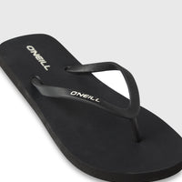 Profile Small Logo Sandals | Black Out